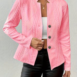 Naomi | Sculpted Button Jacket