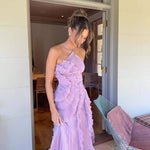 Eleonora Elegant Ruffled Dress, view 3