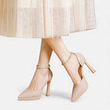 Eve | Leather Heels