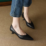 Georgina | Pointed-Toe Court Shoes