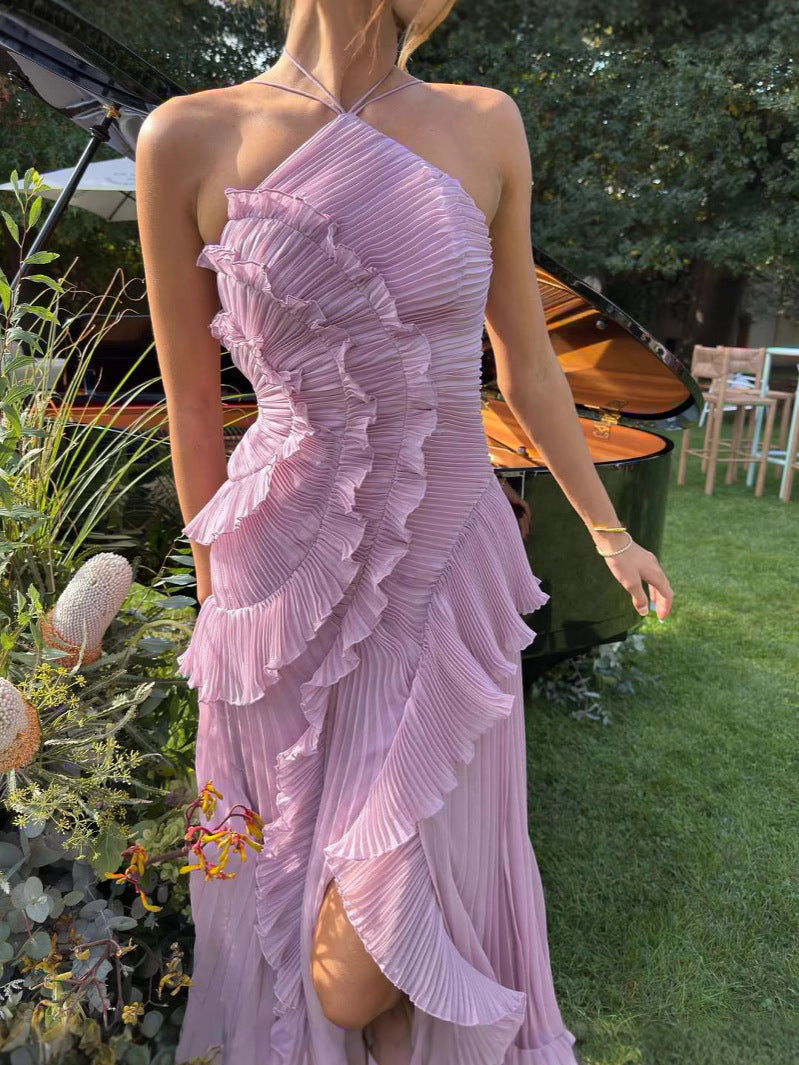 Eleonora Elegant Ruffled Dress, view 7