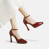 Eve | Leather Heels