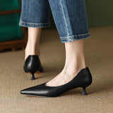 Georgina | Pointed-Toe Court Shoes