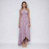 Elise The Occasion Dress in Pink/Lilac, view 2