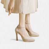 Eve | Leather Heels