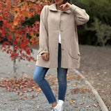 Constance | Classic Button-Down Oversized Coat