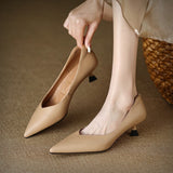 Georgina | Pointed-Toe Court Shoes