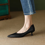 Georgina | Pointed-Toe Court Shoes