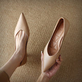 Georgina | Pointed-Toe Court Shoes