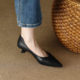 Georgina | Pointed-Toe Court Shoes