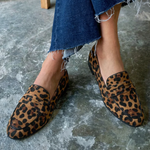 Azariah leopard pointed flats, view 2