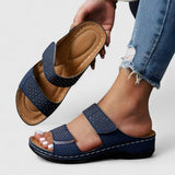 Karyssa Perforated Orthopaedic Slides in Blue, view 3