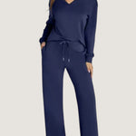 Freya polo collar lounge set, view 6