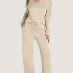 Freya polo collar lounge set, view 10