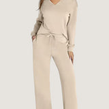 Freya polo collar lounge set, view 10