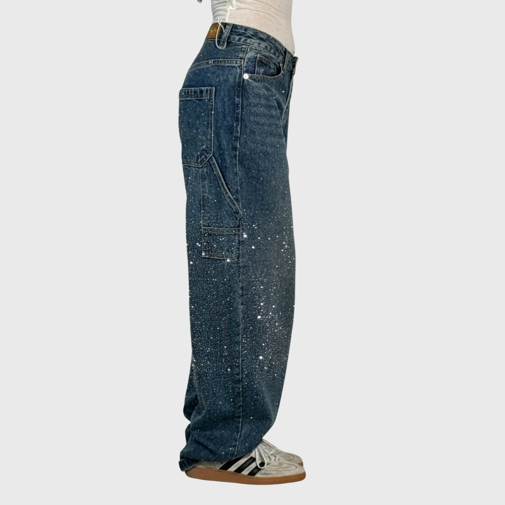 SYLVA relaxed denim jeans, view 3