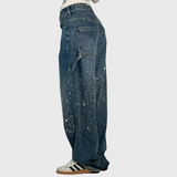 SYLVA relaxed denim jeans, view 4
