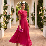 Seraphina pleated maxi dress, view 5