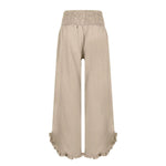 Tavina cotton-linen wide-leg trousers, view 8