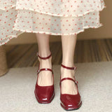 Harper | Elegant Ankle-Strap Court Shoes