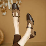 Cassandra | Vintage Buckle Shoes
