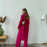 Linda three-piece cardigan, top and trouser set, view 16