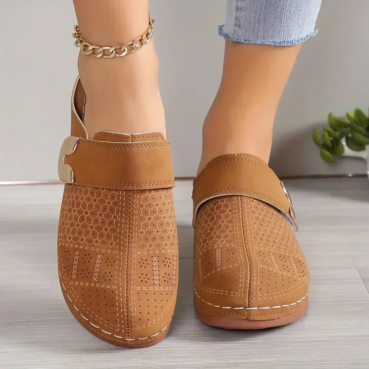 Marel wedge sandals, view 4
