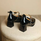 Harper | Elegant Ankle-Strap Court Shoes