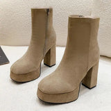 Frances | Padded Heel Winter Boots