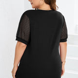 Helena V-neck blouse, view 4