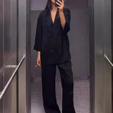 Shelby double-breasted blazer and trouser set, view 2