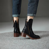 Edith | Leather Boots