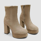 Frances | Padded Heel Winter Boots