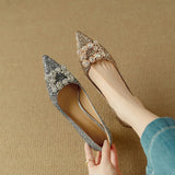 Winnie | Sparkling Court Shoes