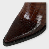 Sadie | Croc-Print Boots