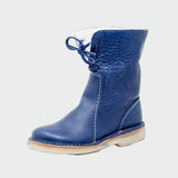 Laurel | Waterproof Leather Boots with Wool Lining