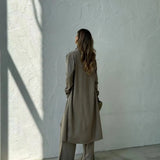 Linda three-piece cardigan, top and trouser set, view 7