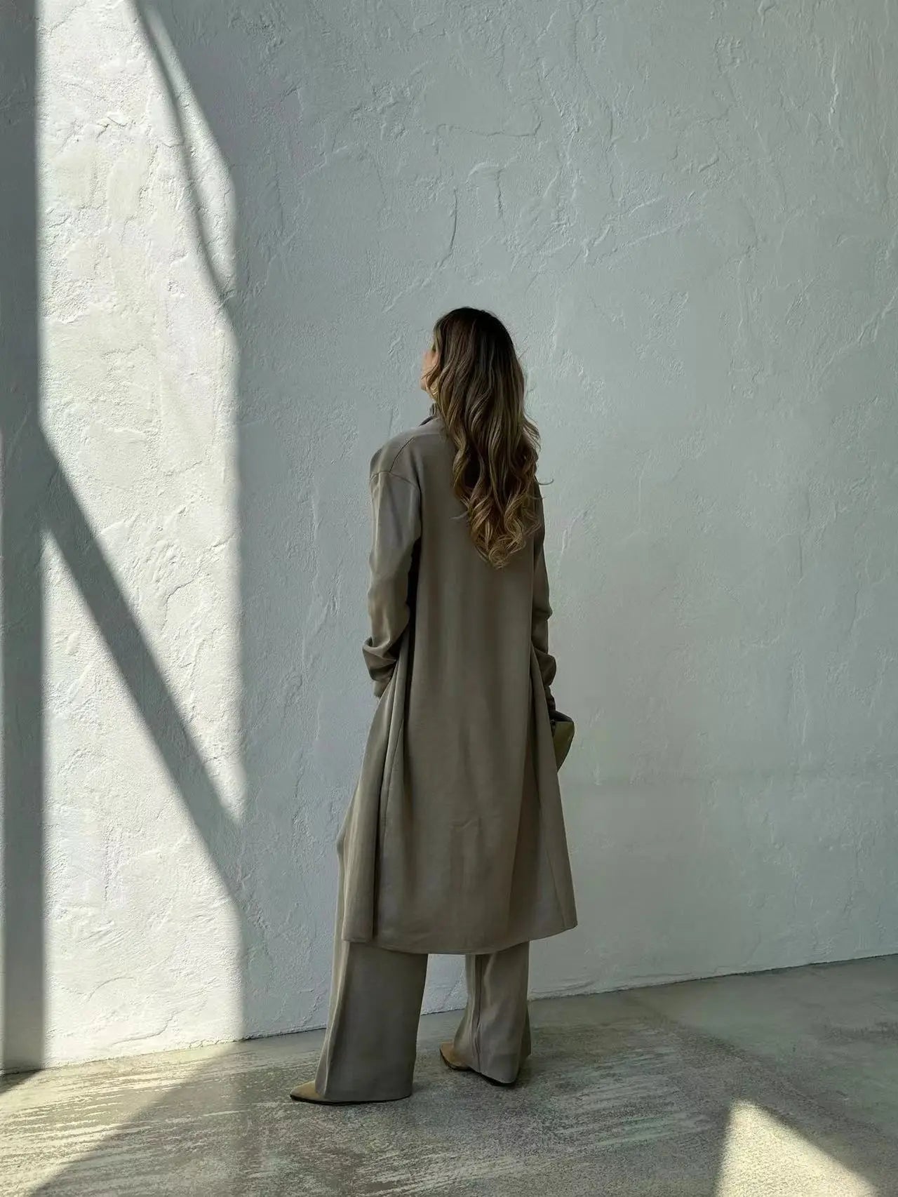 Linda three-piece cardigan, top and trouser set, view 7