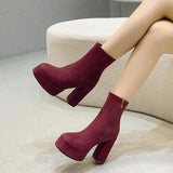 Frances | Padded Heel Winter Boots