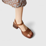 Calyssa Square Toe Heeled Sandals, view 2
