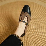 Cassandra | Vintage Buckle Shoes