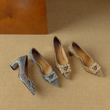 Winnie | Sparkling Court Shoes