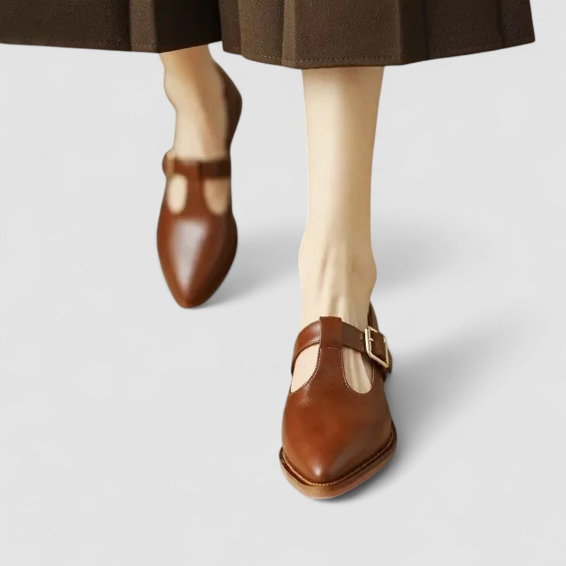 Tessa | Orthopaedic Block Heel Mary Janes