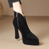 Vivienne | Retro Stiletto Boots