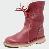 Laurel | Waterproof Leather Boots with Wool Lining