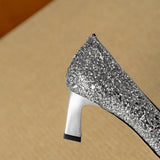 Winnie | Sparkling Court Shoes