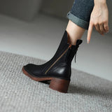 Edith | Leather Boots