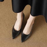 Vera | Block Heel Court Shoes