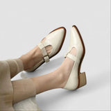 Tessa | Orthopaedic Block Heel Mary Janes