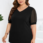 Helena V-neck blouse, view 5